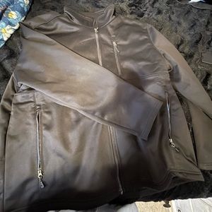 black weather jacket
